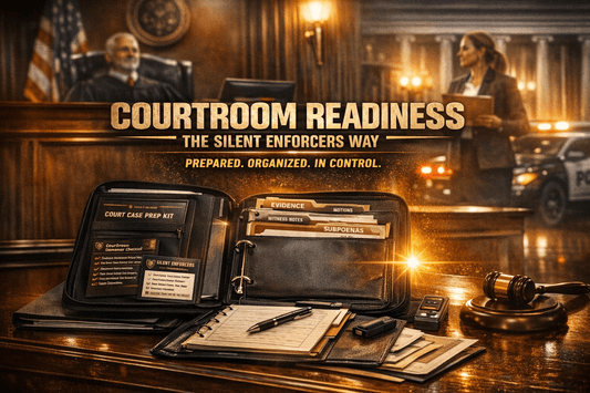 COURTROOM READINESS: THE SILENT ENFORCERS WAY - SilentEnforcersLaw