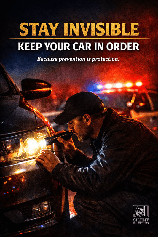 STAY INVISIBLE: HOW TO KEEP YOUR CAR IN ORDER AND AVOID TRAFFIC STOPS - SilentEnforcersLaw