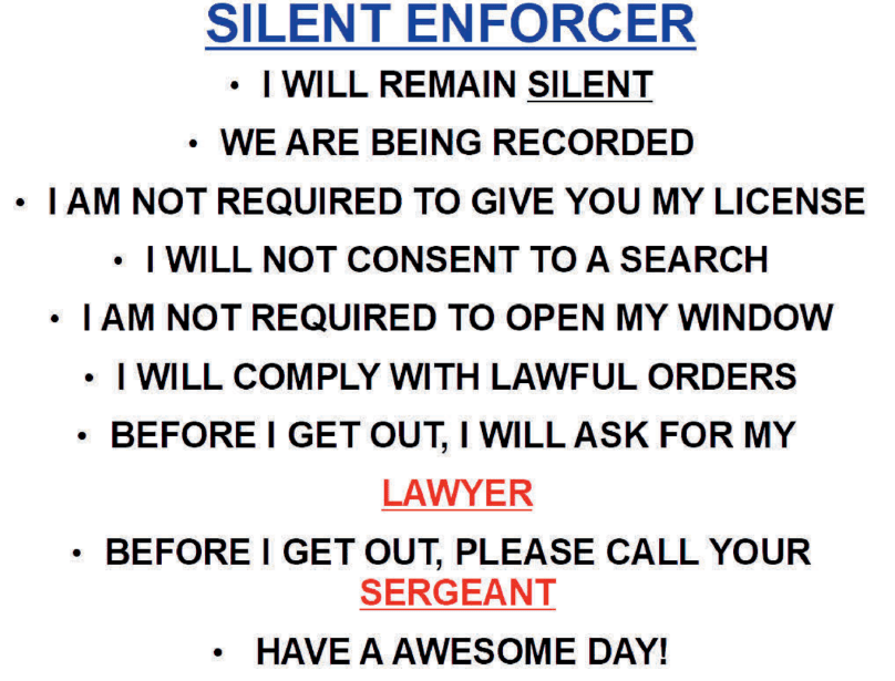 SILENT ENFORCERS KIT - MAILED PROTECTION - SilentEnforcersLaw