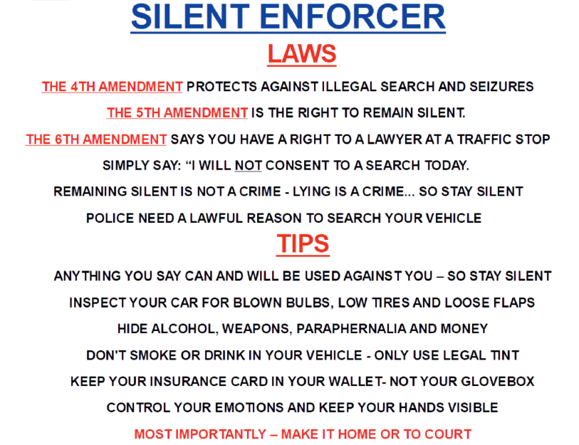 SILENT ENFORCERS KIT - MAILED PROTECTION - SilentEnforcersLaw
